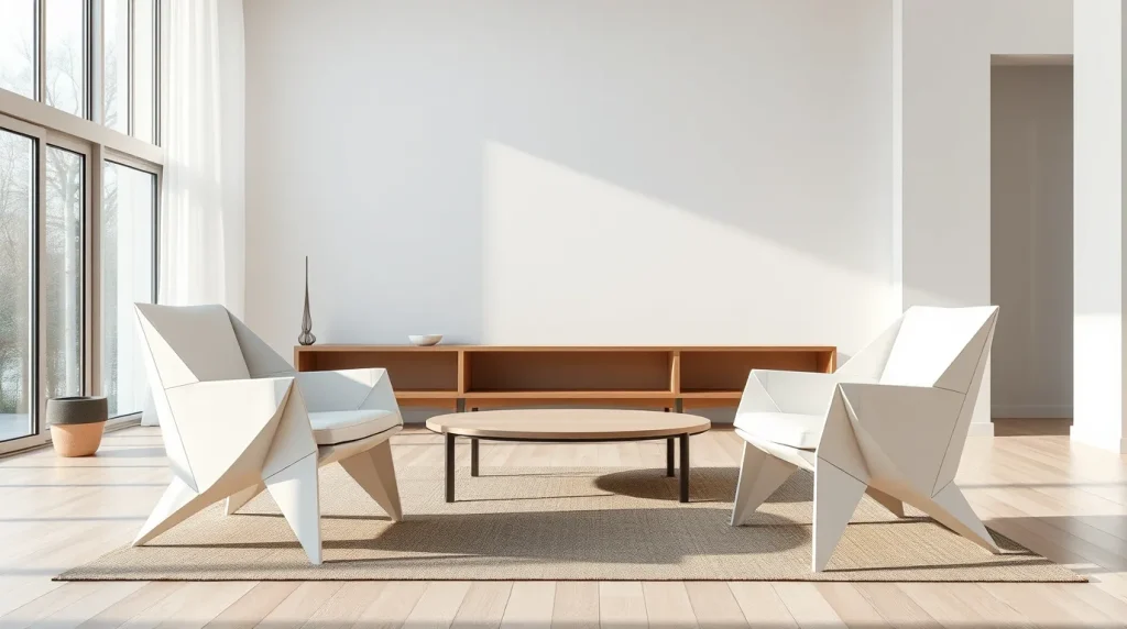 Armless Chairs for a Minimalist Look