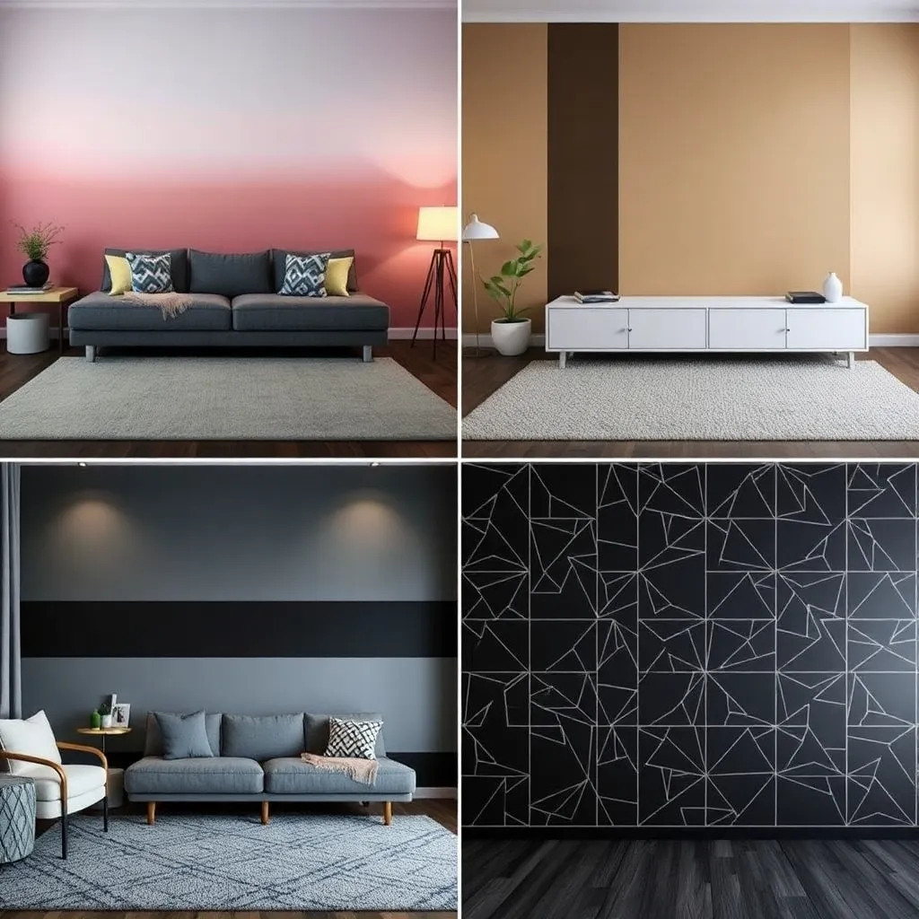 Living Room Unique Paint Colors Ideas