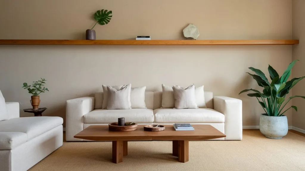 Rustic Wooden Coffee Table
