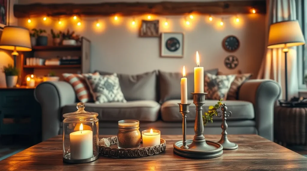 Use Vintage and Handmade Decor