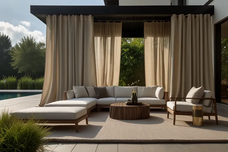 Outdoor Curtains for an Extended Living Space