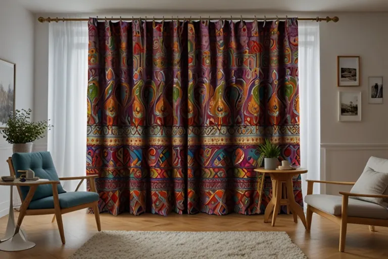 Tab-Top Curtains for a Boho Aesthetic